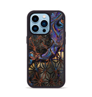 iPhone 14 Pro Wood Phone Case - Darnell (Pattern, 805495)