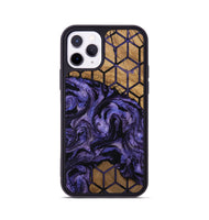iPhone 11 Pro Wood Phone Case - Aliana (Pattern, 805499)
