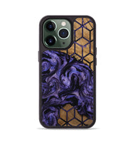 iPhone 13 Pro Wood Phone Case - Aliana (Pattern, 805499)
