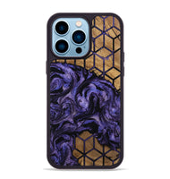 iPhone 14 Pro Max Wood Phone Case - Aliana (Pattern, 805499)