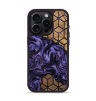 iPhone 15 Pro Wood Phone Case - Aliana (Pattern, 805499)