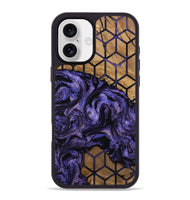 iPhone 16 Plus Wood Phone Case - Aliana (Pattern, 805499)
