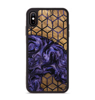 iPhone Xs Max Wood Phone Case - Aliana (Pattern, 805499)