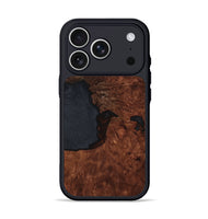 iPhone 17 Pro Wood Phone Case - Lilyana (Wood Burl, 805516)