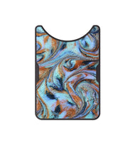 Alloy ResinArt Wallet - Docia (Teal & Gold, 805935)