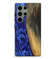Galaxy S24 Ultra Wood Live Edge Phone Case - Luisa (Blue, 806087)
