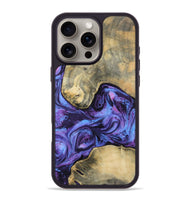 iPhone 16 Pro Max Wood Phone Case - Alethea (Purple, 806420)