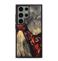 Galaxy S24 Ultra Wood Phone Case - Bernard (Red, 806427)