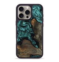 iPhone 16 Pro Max Wood Phone Case - Paulina (Green, 806441)