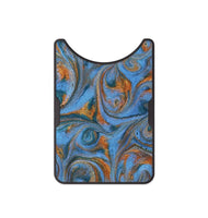 Alloy ResinArt Wallet - Ari (Teal & Gold, 807043)