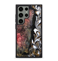 Galaxy S24 Ultra Wood Phone Case - Amelie (Black & White, 807205)