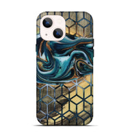 iPhone 14 Wood Live Edge Phone Case - Kiarra (Pattern, 807287)