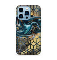 iPhone 14 Pro Wood Live Edge Phone Case - Kiarra (Pattern, 807287)