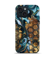 iPhone 15 Wood Live Edge Phone Case - Norbert (Pattern, 807294)