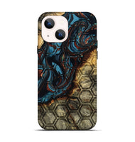 iPhone 14 Wood Live Edge Phone Case - Carli (Pattern, 807296)