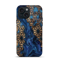 iPhone 15 Wood Live Edge Phone Case - Denisse (Pattern, 807312)