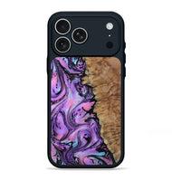 iPhone 17 Pro Max Wood Phone Case - Ulysses (Purple, 807330)