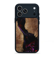 iPhone 17 Pro Max Wood Phone Case - Myah (Purple, 807334)