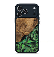 iPhone 17 Pro Max Wood Phone Case - Nikolai (Green, 807342)