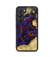 Galaxy S23 Wood Phone Case - Krysten (Purple, 807414)