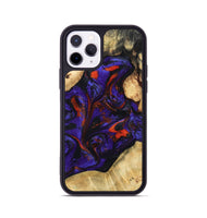 iPhone 11 Pro Wood Phone Case - Krysten (Purple, 807414)