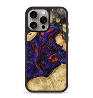 iPhone 15 Pro Max Wood Phone Case - Krysten (Purple, 807414)