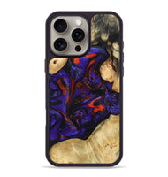 iPhone 16 Pro Max Wood Phone Case - Krysten (Purple, 807414)