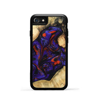 iPhone SE Wood Phone Case - Krysten (Purple, 807414)