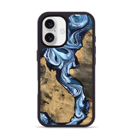iPhone 17 Wood Phone Case - Taylor (Blue, 807435)