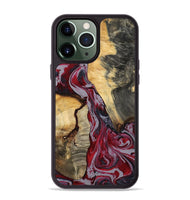 iPhone 13 Pro Max Wood Phone Case - Caren (Red, 807472)