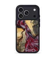 iPhone 17 Pro Wood Phone Case - Caren (Red, 807472)