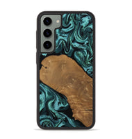 Galaxy S23 Plus Wood Phone Case - Esther (Green, 807473)