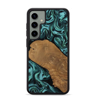 Galaxy S24 Plus Wood Phone Case - Esther (Green, 807473)