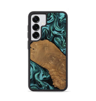 Galaxy S25 Wood Phone Case - Esther (Green, 807473)