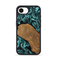 iPhone 16e Wood Phone Case - Esther (Green, 807473)