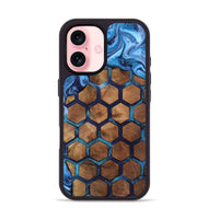 iPhone 16 Wood Phone Case - Manuela (Pattern, 807480)