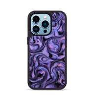 iPhone 14 Pro ResinArt Phone Case - Elodie (Purple, 807500)