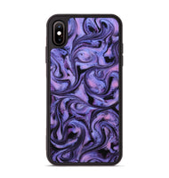 iPhone Xs Max ResinArt Phone Case - Elodie (Purple, 807500)