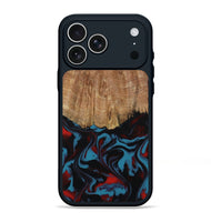 iPhone 17 Pro Max Wood Phone Case - Eliezer (Red, 807509)