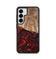 Galaxy S25 Wood Phone Case - Nanette (Red, 807511)