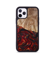 iPhone 11 Pro Wood Phone Case - Nanette (Red, 807511)