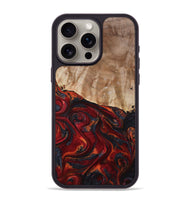 iPhone 15 Pro Max Wood Phone Case - Nanette (Red, 807511)