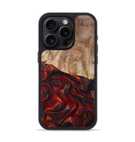 iPhone 15 Pro Wood Phone Case - Nanette (Red, 807511)