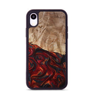 iPhone Xr Wood Phone Case - Nanette (Red, 807511)