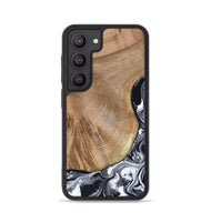 Galaxy S23 Wood Phone Case - Webster (Black & White, 807512)