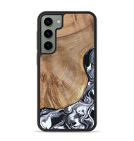 Galaxy S23 Plus Wood Phone Case - Webster (Black & White, 807512)