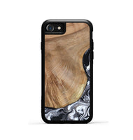 iPhone SE Wood Phone Case - Webster (Black & White, 807512)