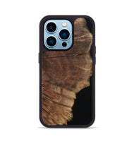 iPhone 14 Pro Wood Phone Case - Deloris (Wood Burl, 807519)