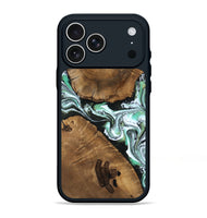 iPhone 17 Pro Max Wood Phone Case - Jenny (Green, 807523)