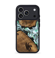 iPhone 17 Pro Wood Phone Case - Jenny (Green, 807523)